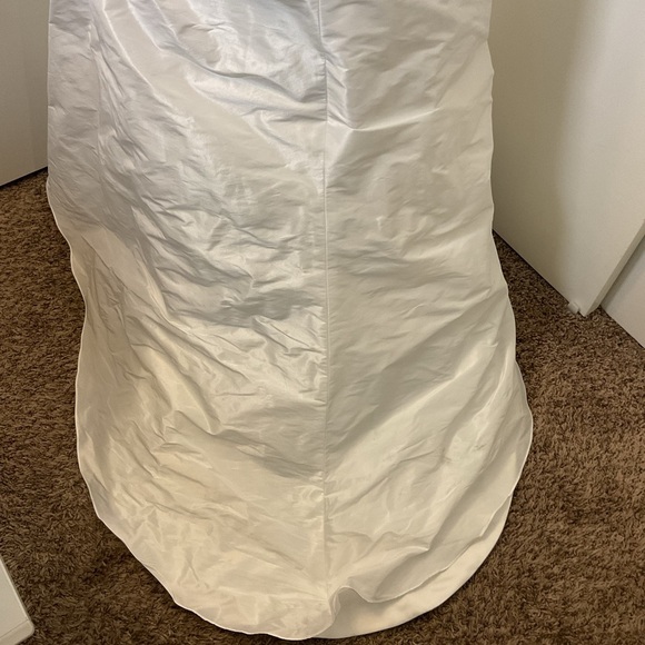 NWOT Sottero & Midgley Strapless Mermaid Beaded Wedding Dress Size 8 - Picture 7 of 12